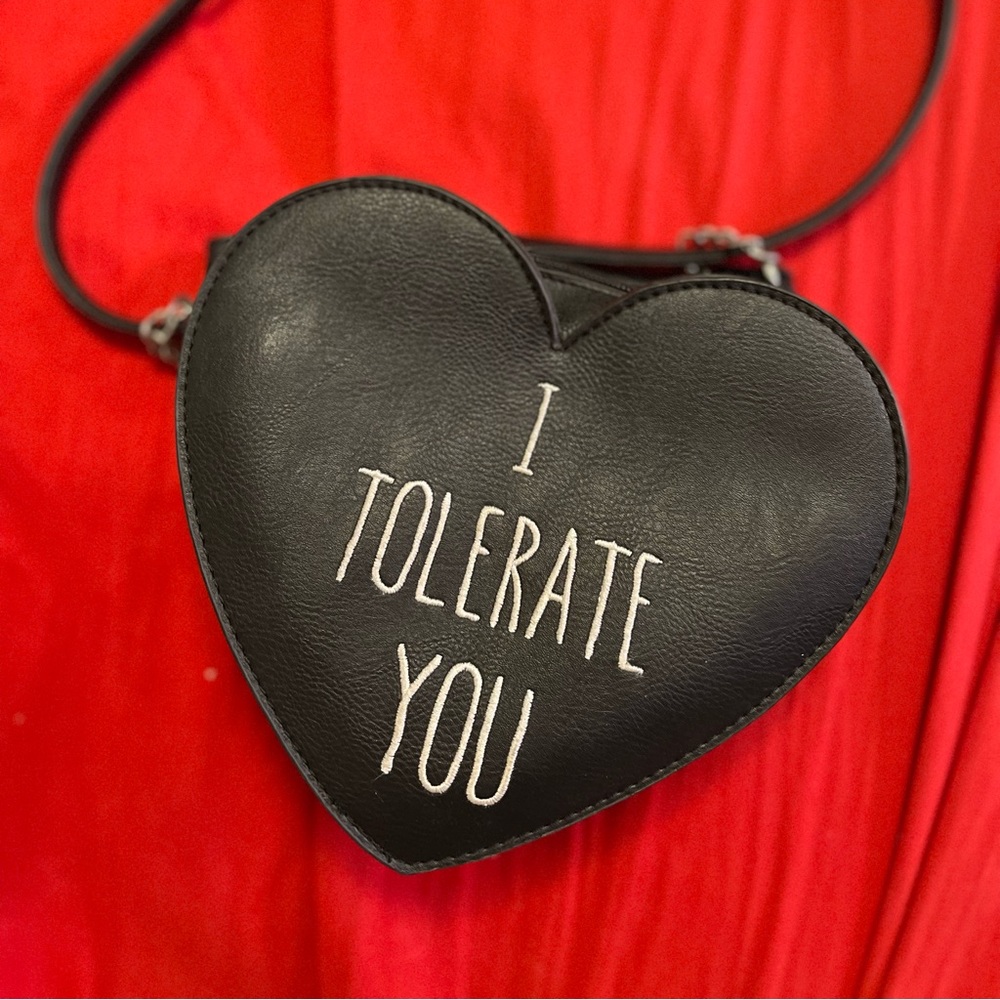 Heart crossbody bag